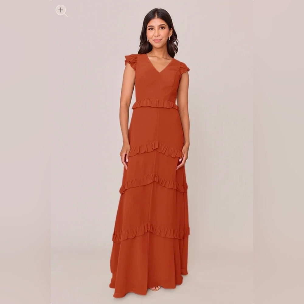 REVELRY Ruffle Maxi Dress